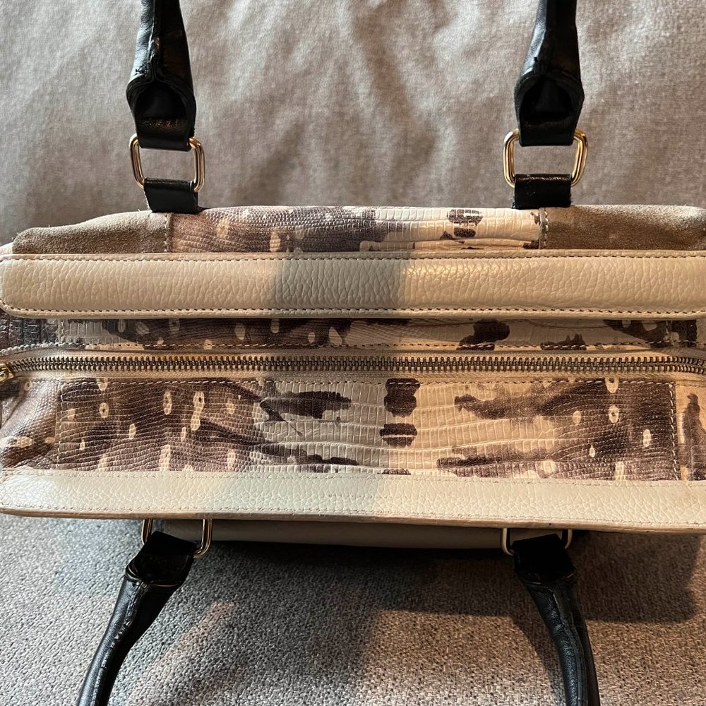 Prune Argentinian Crocodile Leather Shoulder Bag Gem